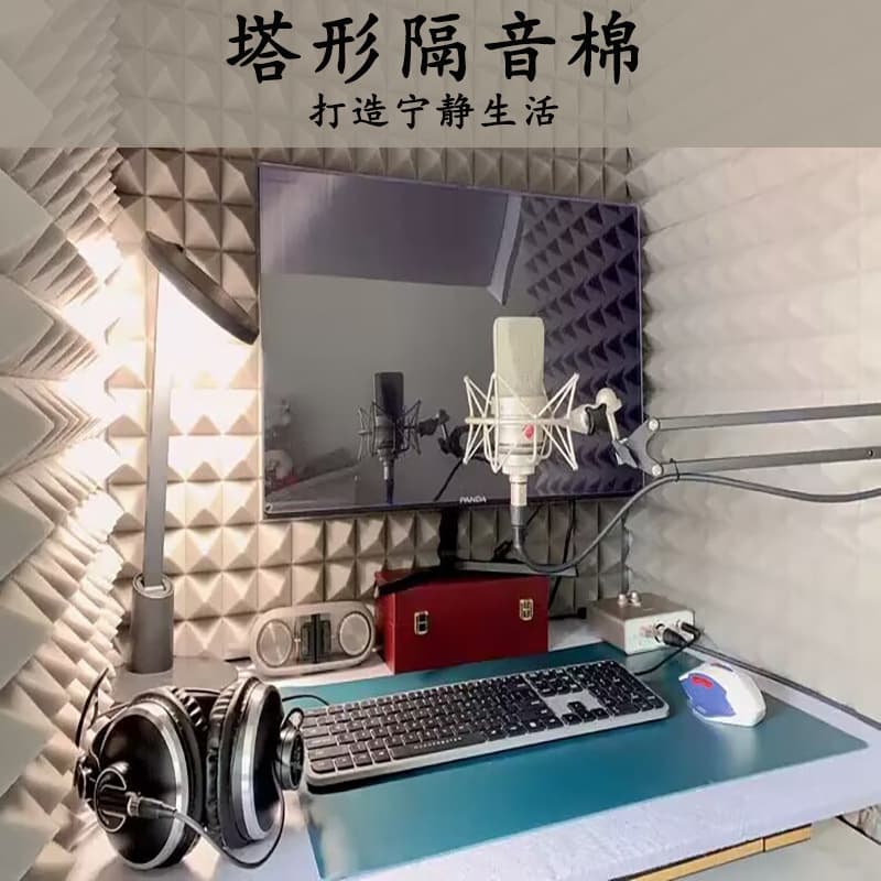 Simple Home Recording Studio New Soundproof Shield Professional Desktop Foldable Recording