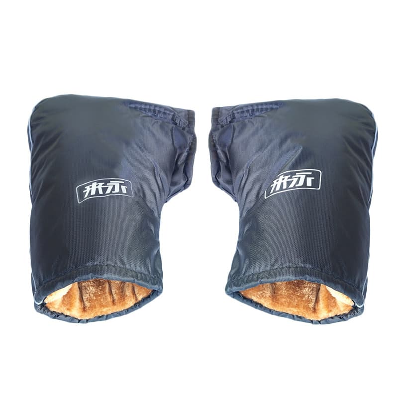 Motorcycle Handle Gloves Electric Handle Gloves Warm Winter Pedal Thickened Windproof Cold-proof Waterproof Knight Gloves