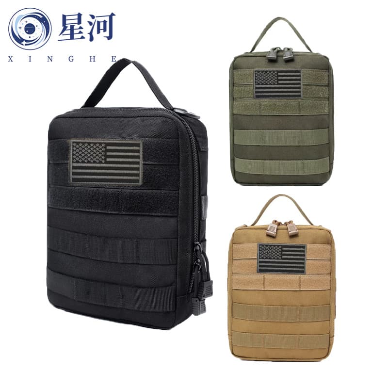 1000D Storage Tool Bag Molle Multifunctional Accessory Bag Waterproof Portable Tool Bag Outdoor Tactical Waist Bag
