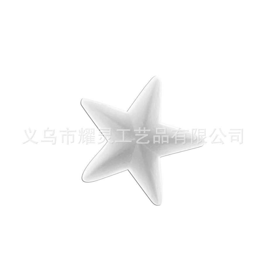 Factory production polystyrene foam five-pointed stars for Christmas decorations DIY materials