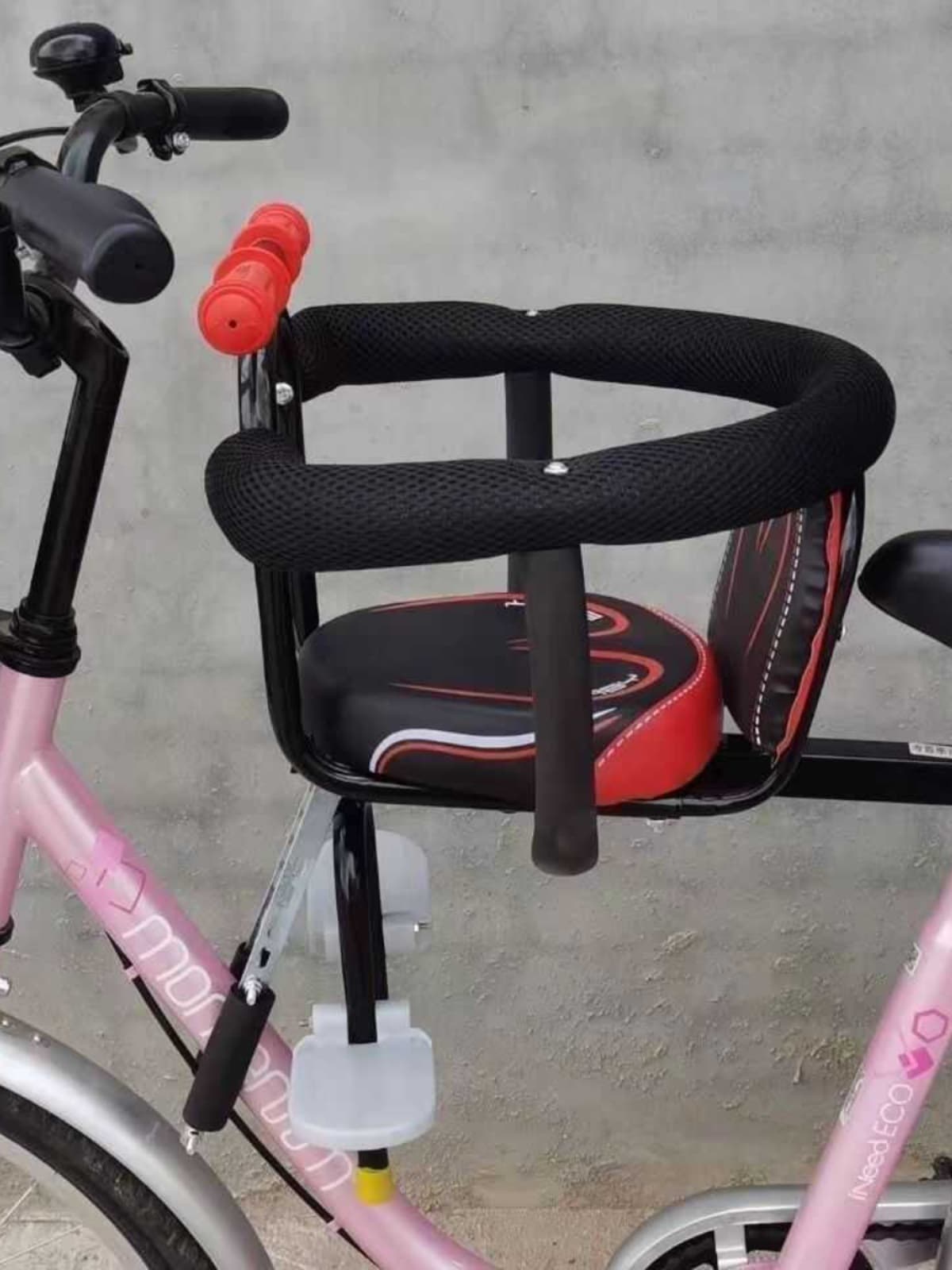 Front Bicycle Child Safety Seat, Quick Installation and Removal for Multiple Bike Models