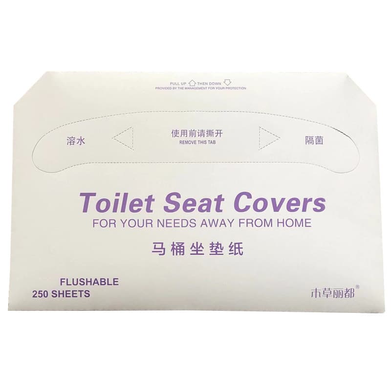 Factory Supply XLX Bulk Disposable Toilet Seat Covers, Ready Stock Wholesale Leak-proof Commercial Hotel Eco-friendly Materials
