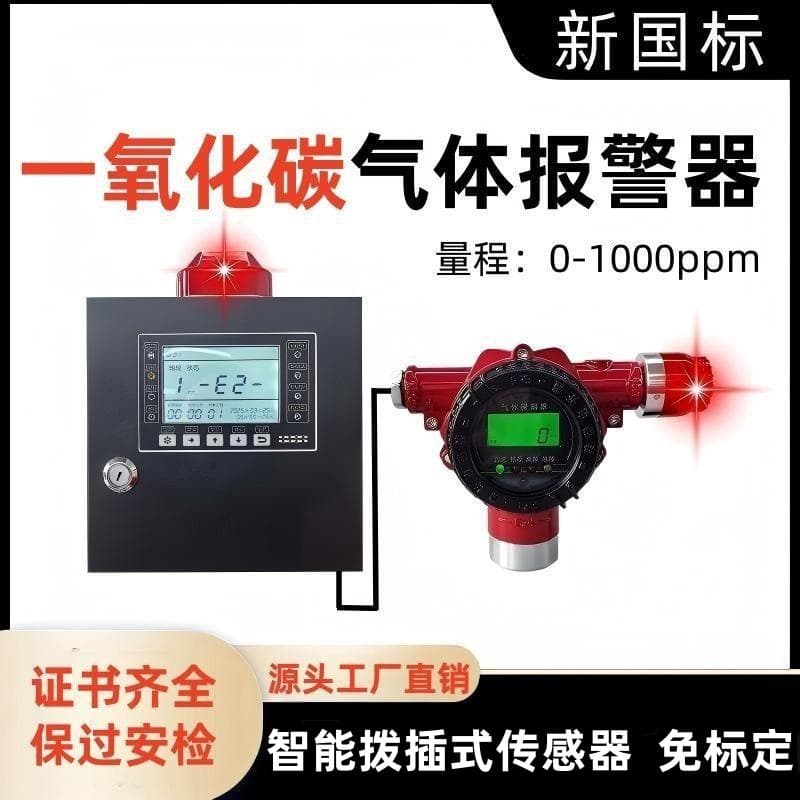 Fixed Carbon Monoxide and Carbon Dioxide Leak Alarm with Explosion-proof Certification for Smelters and Coking Plants