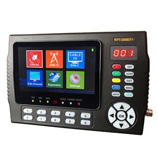 259S/T+ Combo European Terrestrial + SAT (S2+T2+C) & Spectrum & CCTV Test