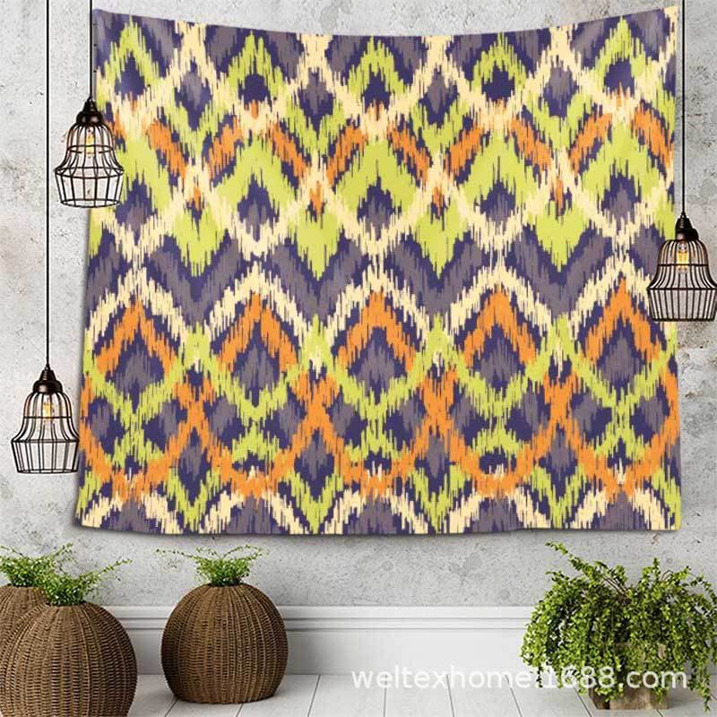 Amazon AliExpress hippie hanging cloth background cloth boys and girls dormitory renovation large tapestry customization
