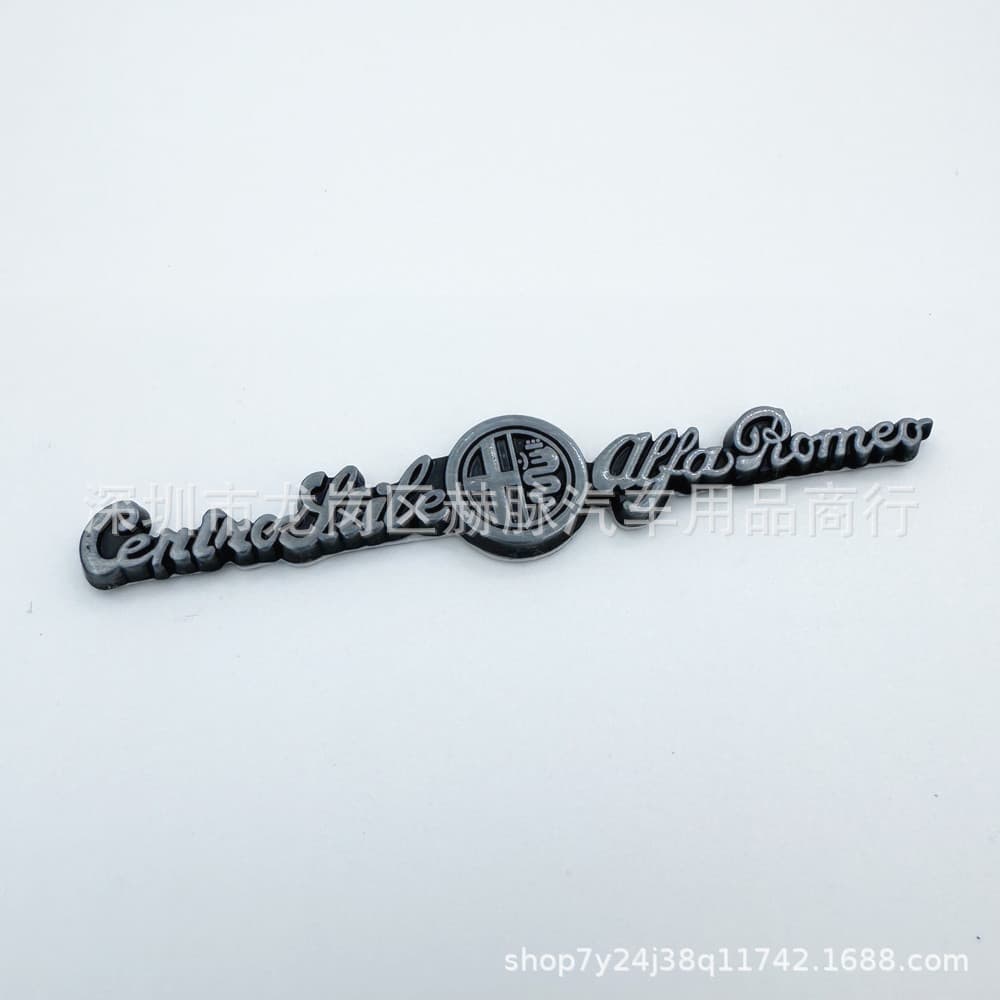 For Alfa Romeo Fender Side Badge Modified Car Emblem Rear Tail Badge Sticker