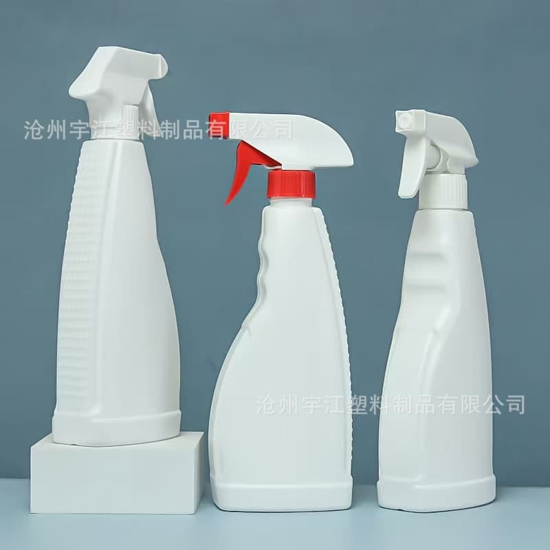 New 500ml Oil Stain Cleaning Spray Bottle PE Plastic Bottle Car Cleaning Agent Bottle 500ml Cleaning Agent Bottle