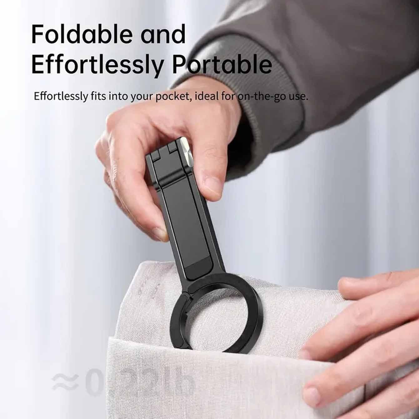New Phone Magnetic Mount Carabiner Multi-Function Shooting Bracket Portable Live Streaming Tripod Phone Stand