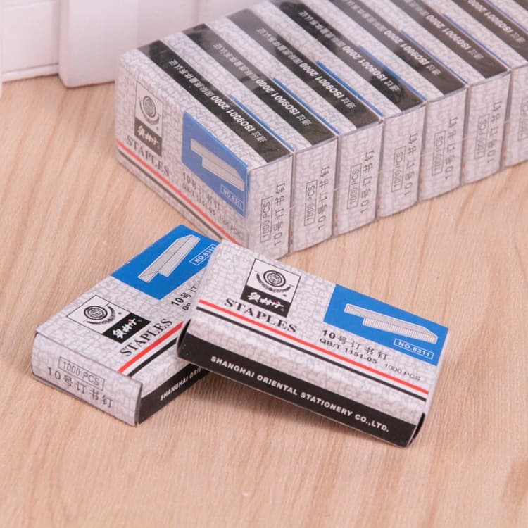 Supply Okumaden 8311 Staples, Olin 10# Small Staples 5MM No. 10 Staples
