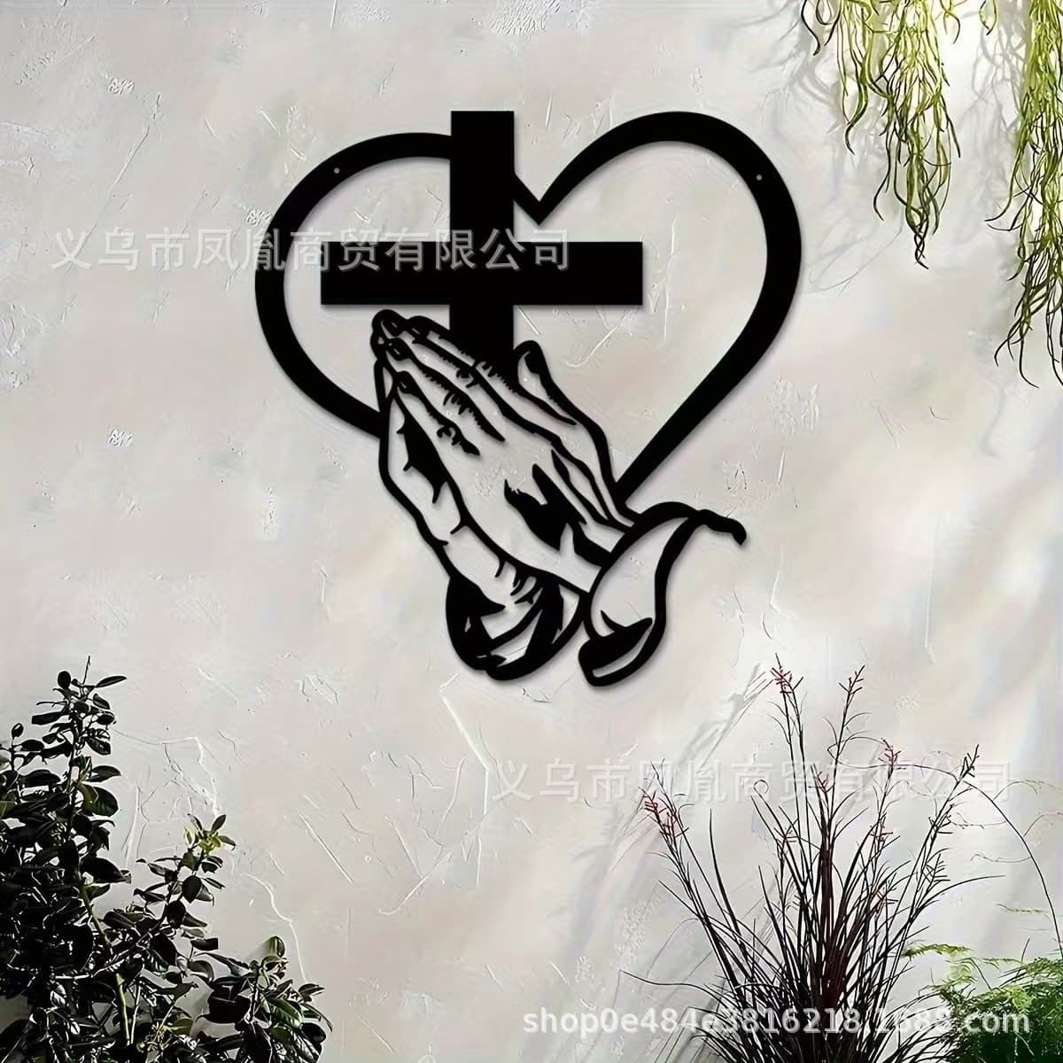 Amazon's best-selling wrought iron wall decorations, crosses, home decor, wall ornaments, pendants, and metal crafts.