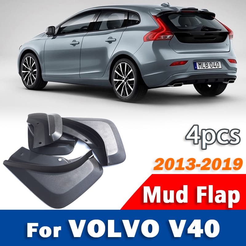 Fits Volvo V40 Mud Flaps VOLVO V40 Mud Flaps Mud Guards Car Accessories 12-19