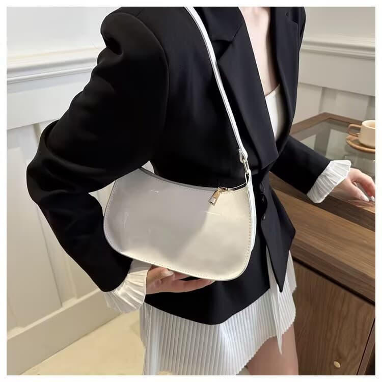 Niche Design Bag for Women 2026 Cross-Border New Trendy French Baguette Underarm Bag Simple Versatile Handheld Shoulder Bag