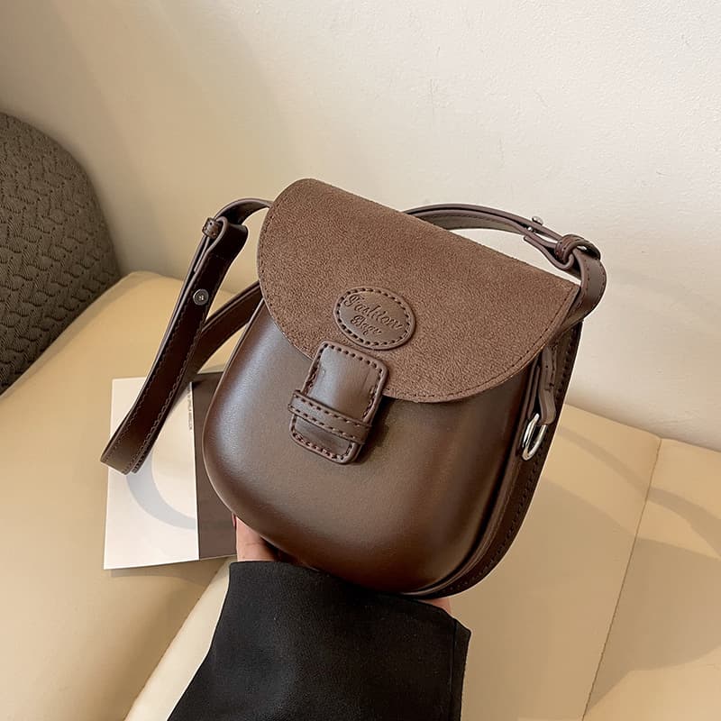Vintage Chic Trendy Crossbody Bag for Women 2026 New Style, Fashionable Versatile Phone Bag