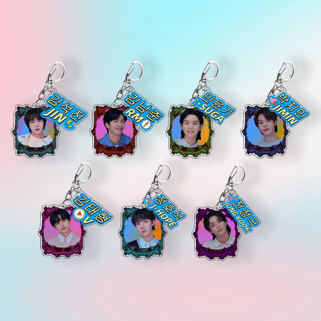 BTS V Suga Jimin RM V Keychain Pendant 983