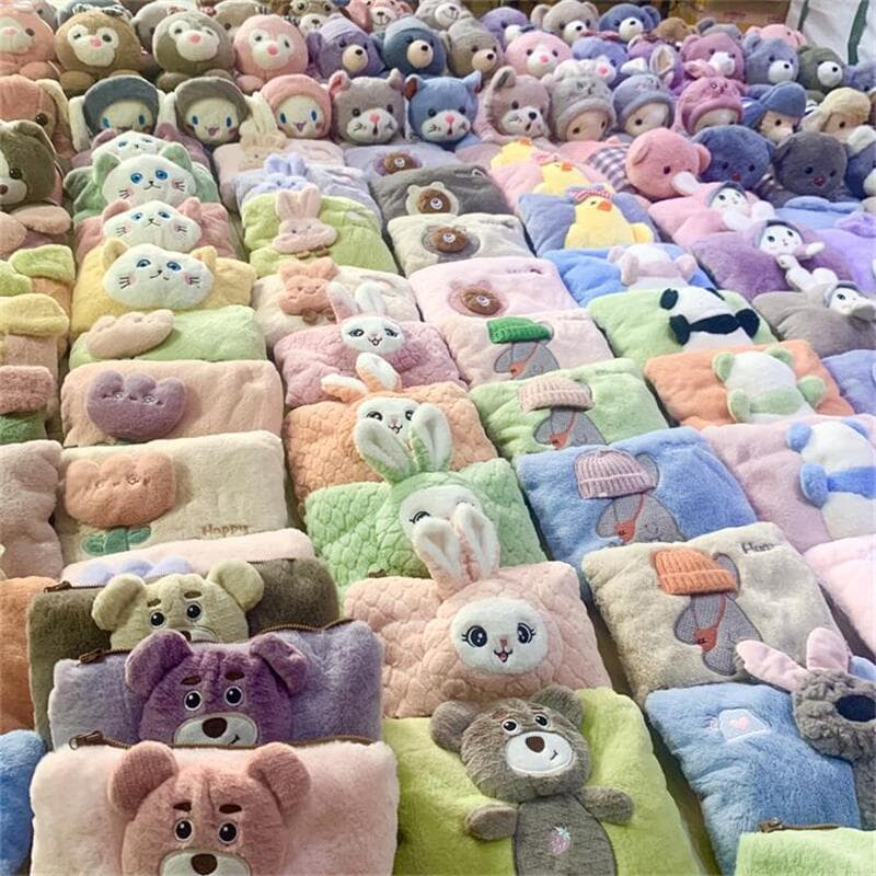 Factory Wholesale New Charging Explosion-proof Hot Water Bag Cartoon Toy Hand Warmer Detachable Plush Electric Heat Pack