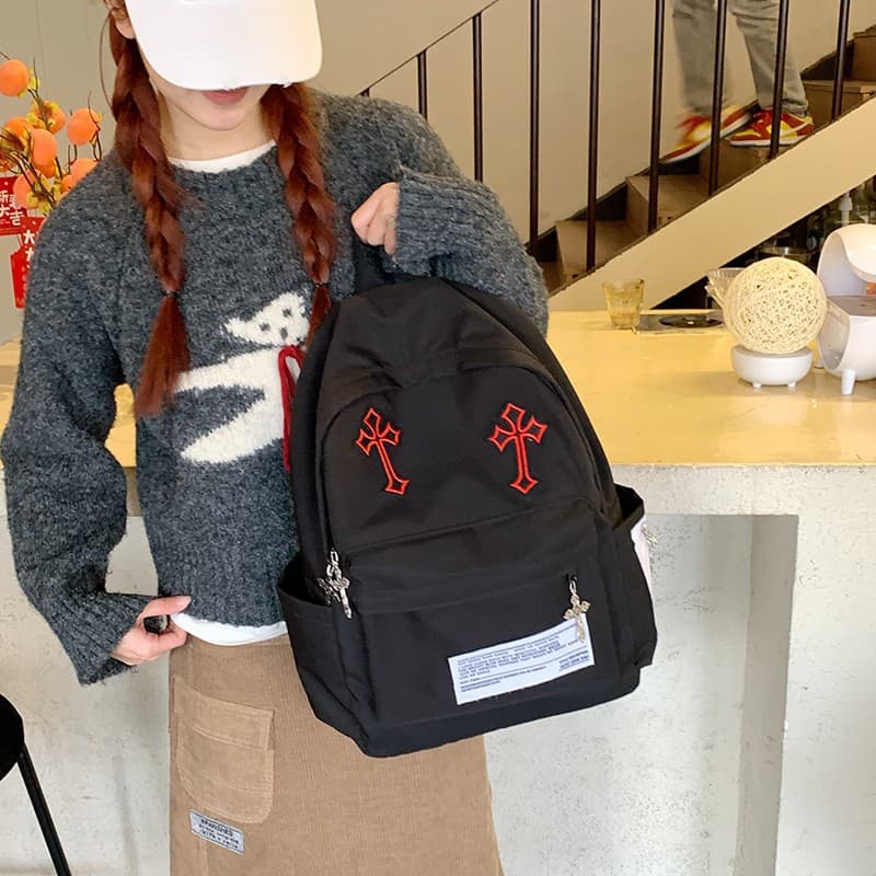 Cross-border wholesale new casual lightweight backpack for college students, boys and girls, middle and high school students, and primary school students