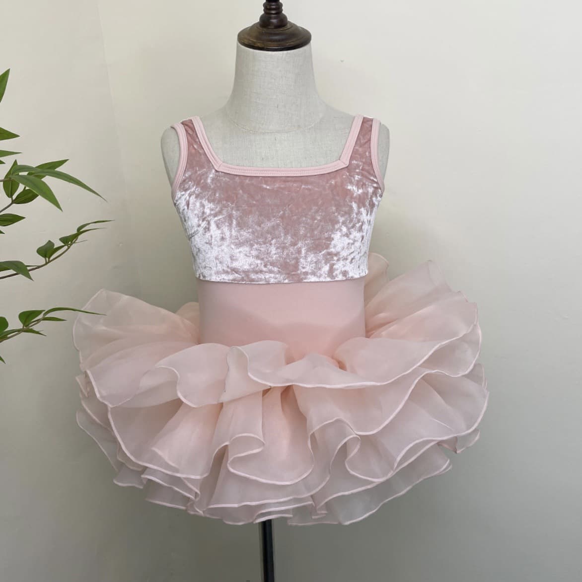 Girls' Dancewear Autumn Winter Ballet Practice Gymnastics Long Sleeve Dancing Jumpsuit Chinese Dance Suit