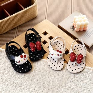 Children's Summer Flip Flops 2026 New Style Cute Cat Girls' Toe Separator Beach Sandals Baby Girls' Casual Slippers