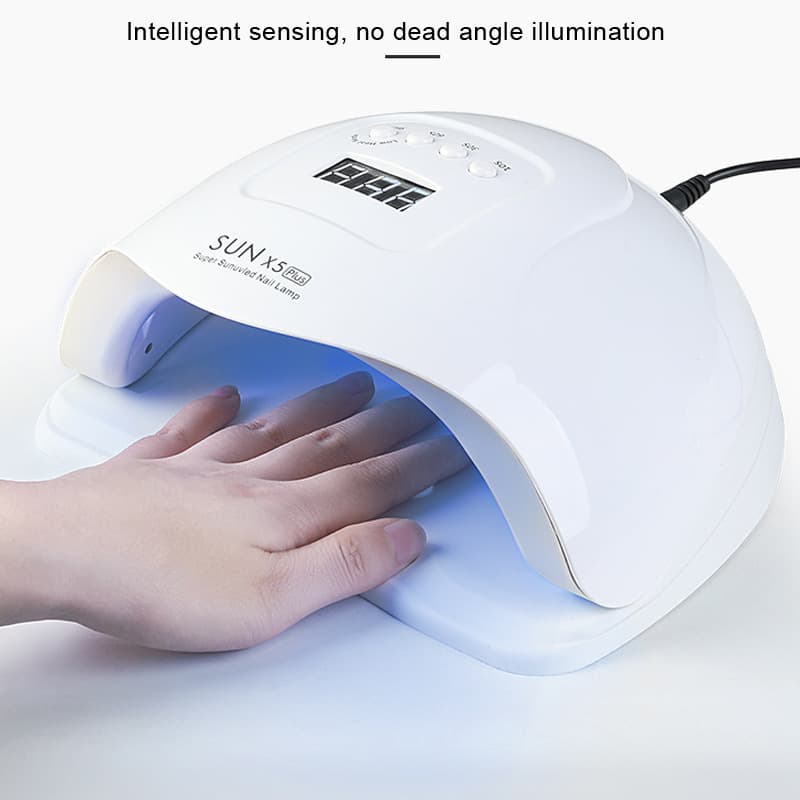 72W High-Power Nail Phototherapy Lamp UV Quick-Drying Curing Machine SunX5 Nail Lamp Cross-Border