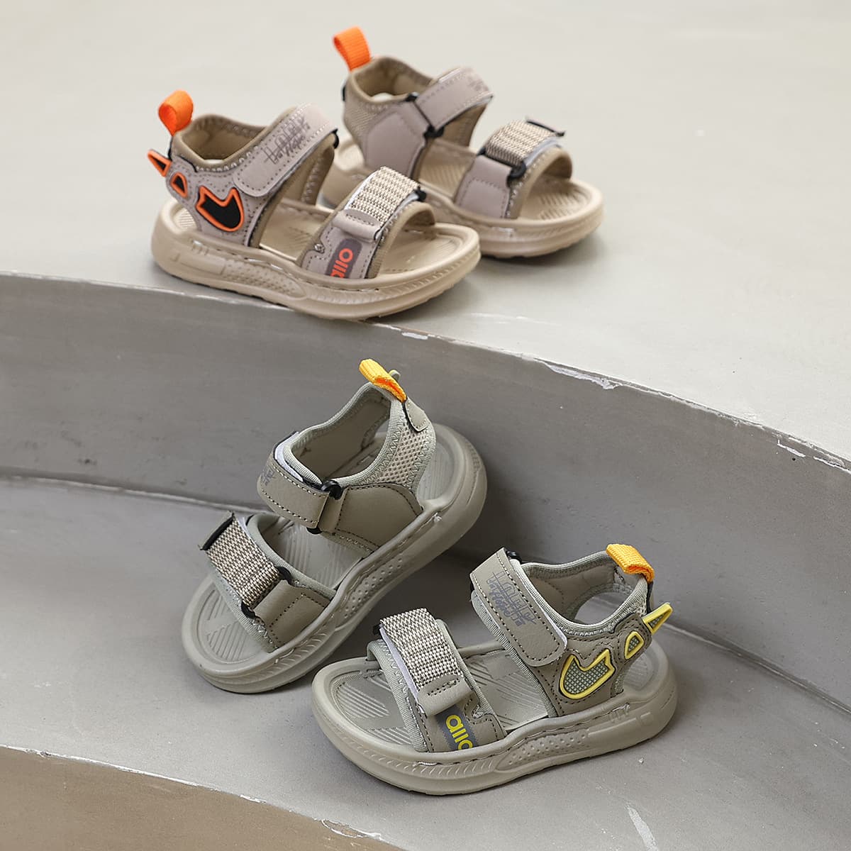 Boys' Sandals 2026 New Summer Children Shoes Soft Sole Toddler Baby Beach Shoes Casual