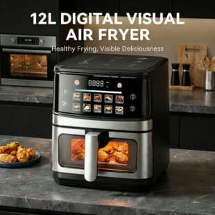 2026 New Air Fryer Home Electric Fryer Large Capacity Smart Air Fryer Oven Combo Factory Direct