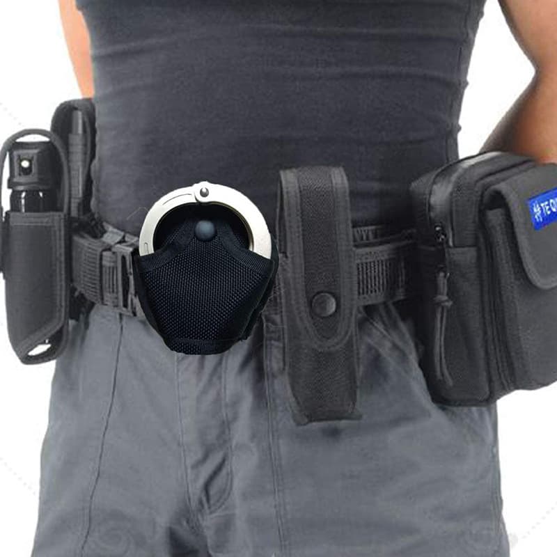 Universal Quick-Release Handcuff Pouch for Sports, Outdoor MOLLE 8-Piece Set Accessory Waist Bag Camouflage 92-Type Tactical Pouch