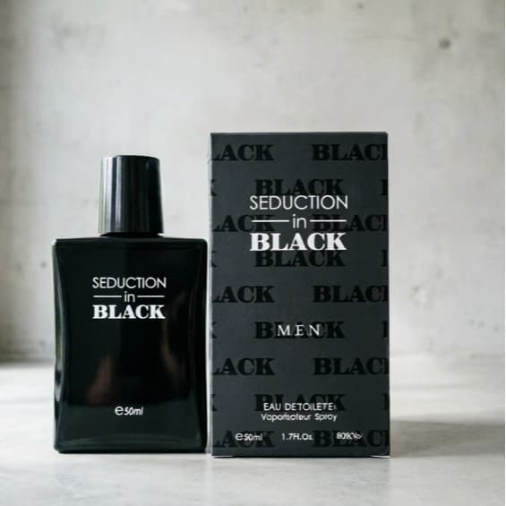 Cross-border bestseller black in seduction men's cologne long-lasting fragrance factory wholesale for foreign trade