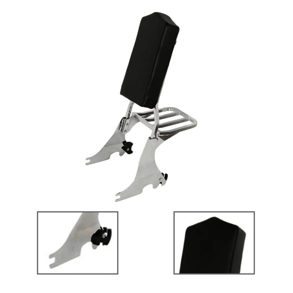 Motorcycle Backrest Compatible with Harley Touring 2004-2018 Models Detachable Factory Stock Wholesale