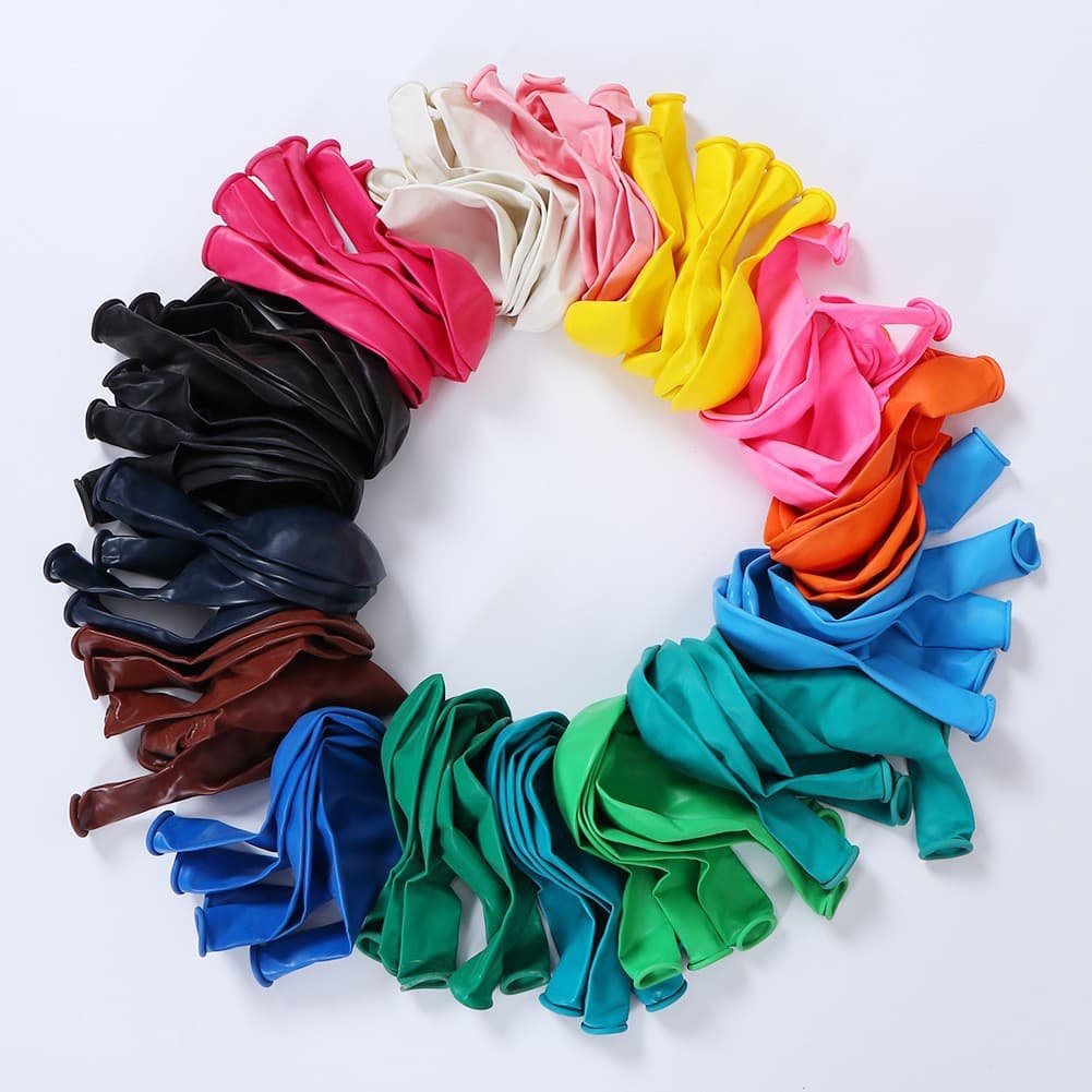 O brand thickened balloon 2.2g 10 inch matte balloon birthday party wedding decoration arrangement round latex balloon