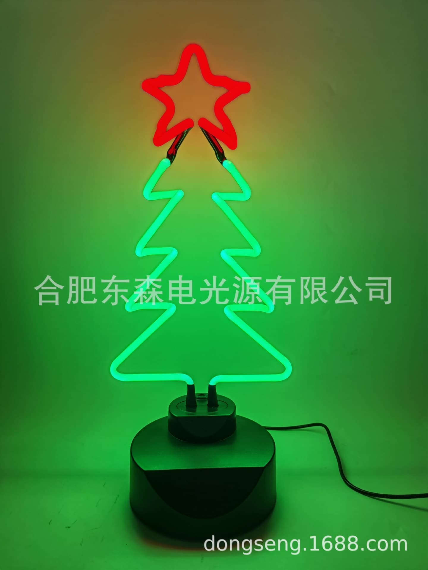Supply Christmas tree neon lights