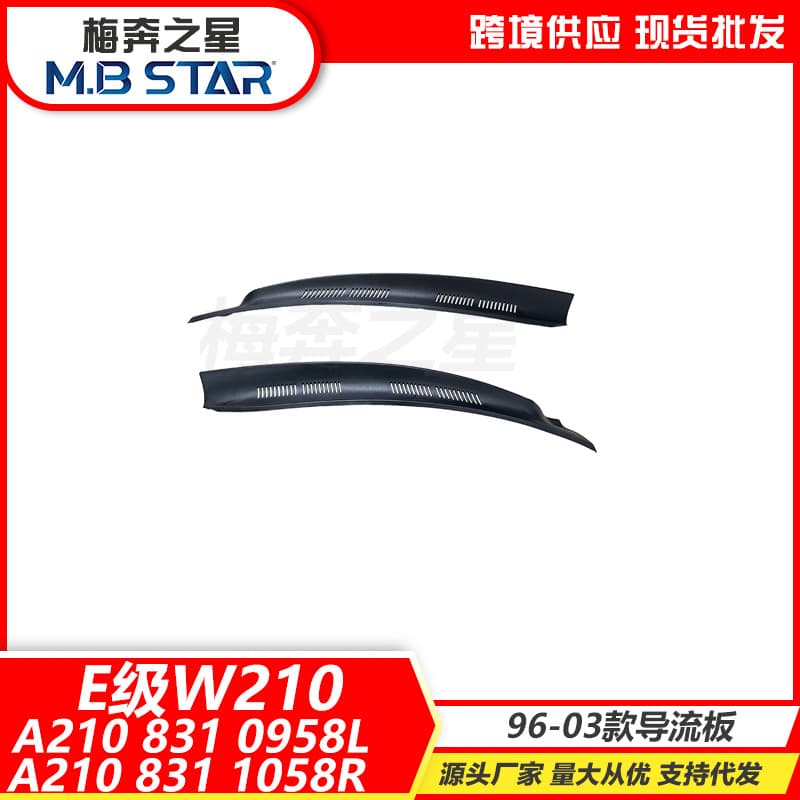 2108310958 2108311058 Compatible with Mercedes-Benz E-Class W210 Front Windshield Wiper Deflector 96-03