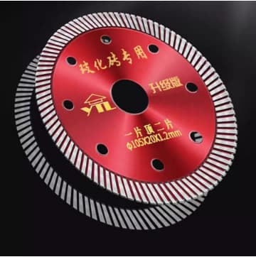 0.8 Tile Cutting Blade for Vitrified Tiles, Ceramic Hand Grinder, Microcrystalline Stone Diamond Saw Blade with No Chipping