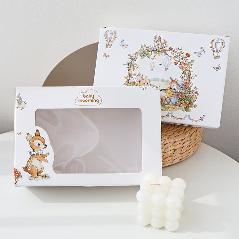 Baby bath towel gift box, suitable for personal use, baby towels, children's towels, cloud-shaped pillows, and other small gift boxes.