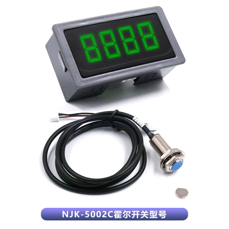XDHY Digital Speedometer Tachometer Motor Speed Tester with Hall Sensor High Precision Tachometer