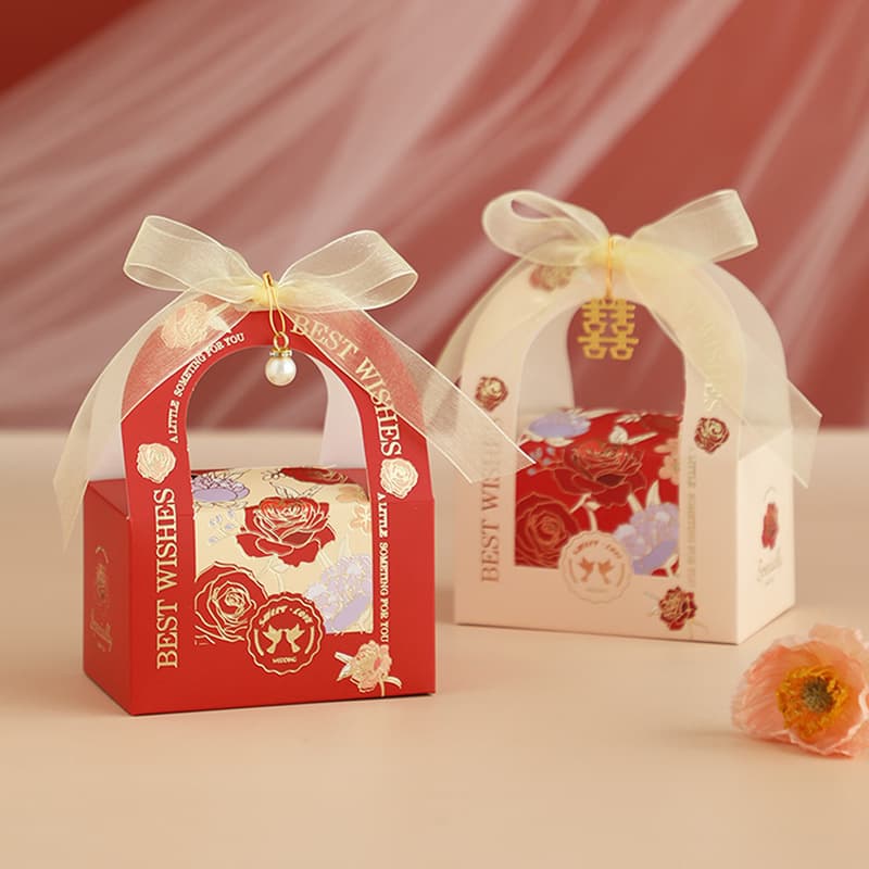 Wedding Candy Box with a High-End Feel, Wedding and Engagement Candy Box, 2026 New Model Candy Box Bag, Candy Gift Box, Empty Box