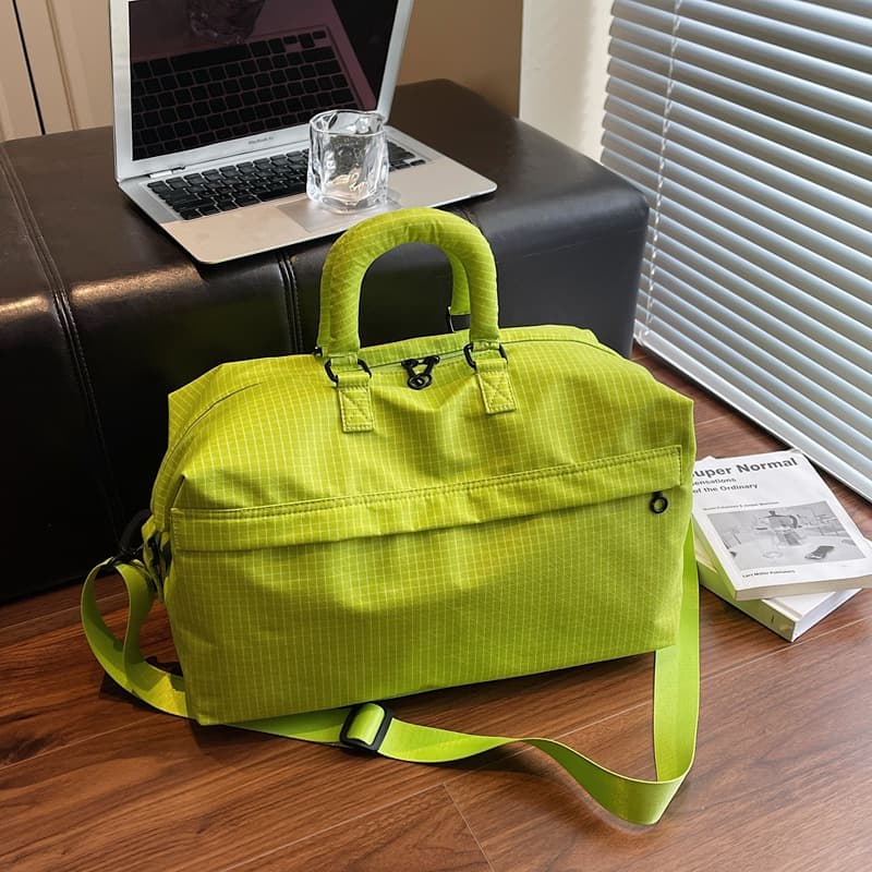 Large-capacity travel bag, wet and dry separation yoga bag, customizable outdoor sports handbag with printed logo, fitness bag