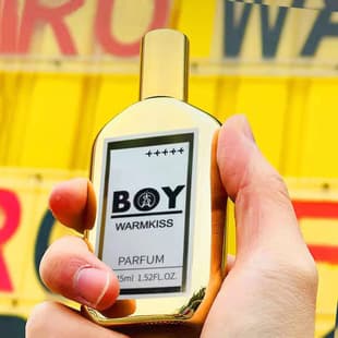 Trendy Gold Pilot Men's Perfume Long-Lasting Scent Student Blue Eau de Cologne TikTok Hot Seller