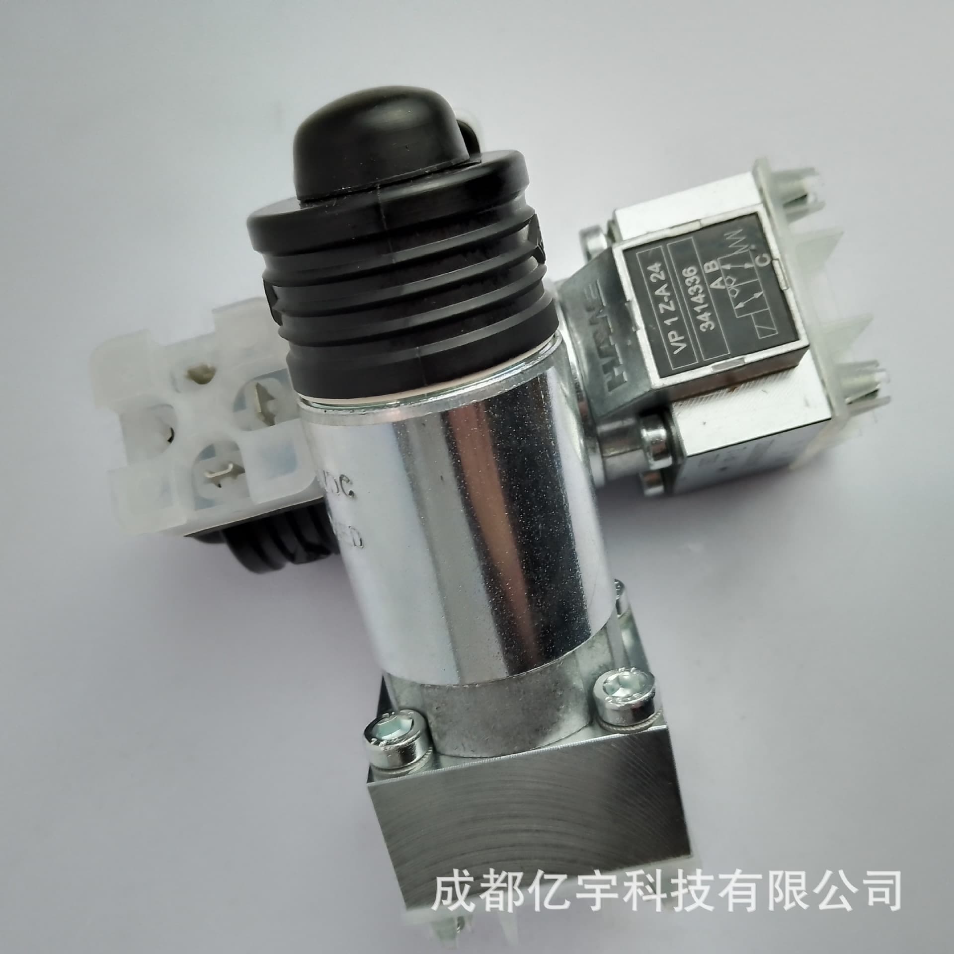 Working principle of Hawe VP1Z-G24 solenoid valve for tunnel boring machines