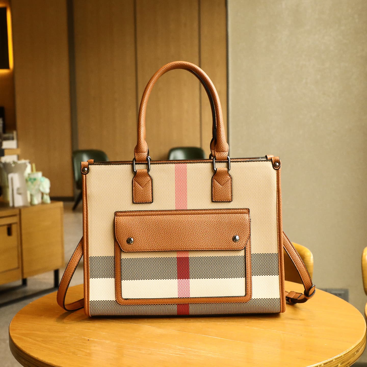 European and American atmosphere 2026 new style genuine leather tote bag, foreign trade casual women's crossbody bag, versatile shoulder handbag