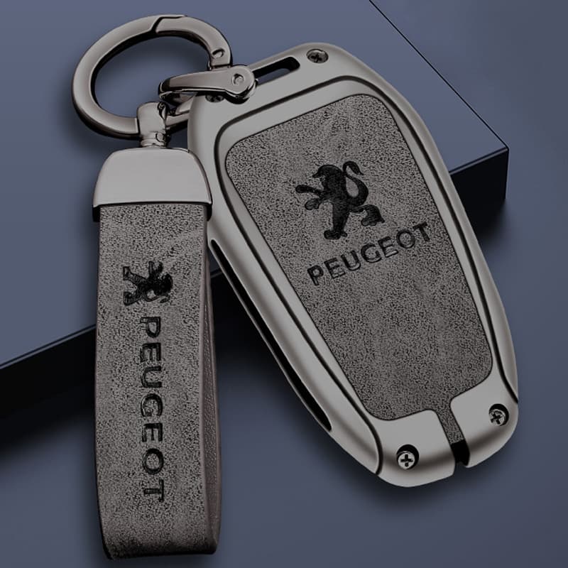 For Dongfeng Peugeot key set 4008 logo 3008 metal 5 008 308 408 508 car protective case