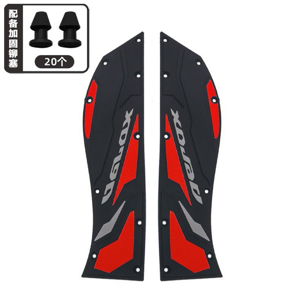 Foot Pedal Rubber Anti-Slip Mat for Yamaha NVX/AEROX155 V2 Motorcycle Modification Cross-Border