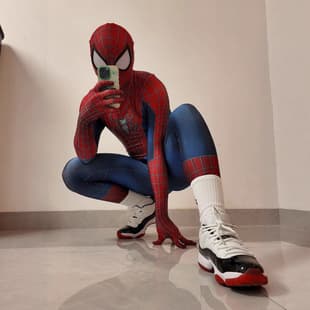 Superior 2 Spider-Man Cosplay Full-Body Bodysuit Spandex Stretch Digital Print Comic Convention Performance Costume