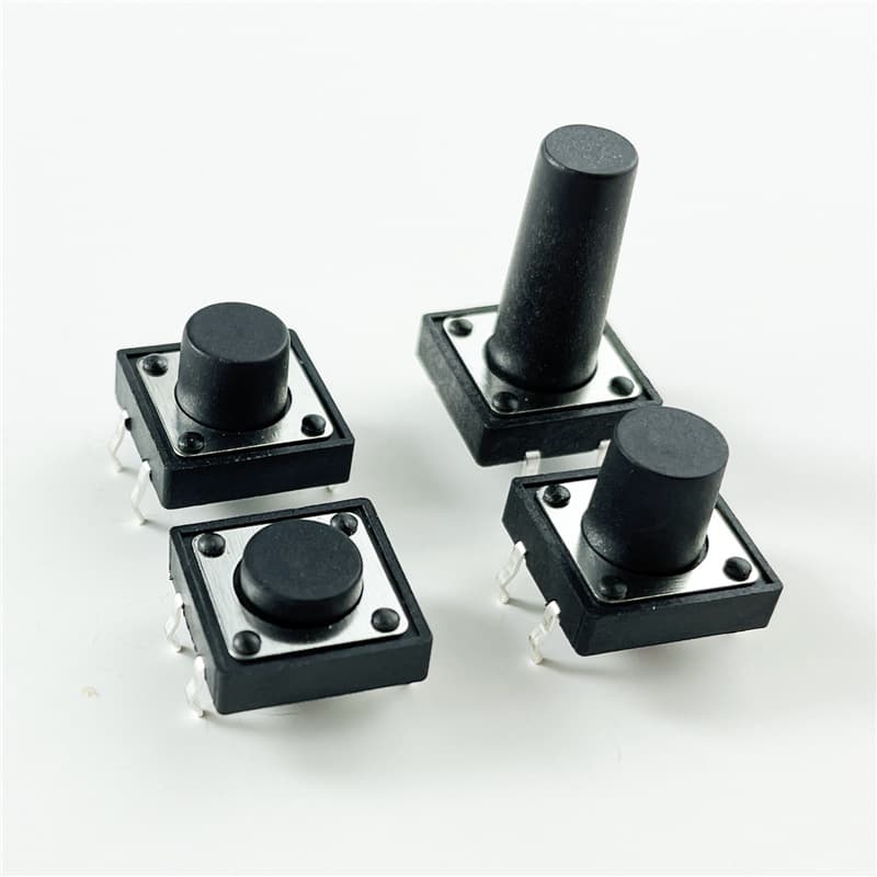 Tactile switch pins 12*12*4.3/5/6/7/7.5/8—10/11/12/13/14/15MM button