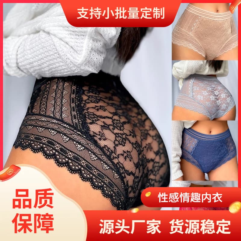 Sexy sexy lingerie women's underwear see-through lace foreign trade plus size loose Amazon one-piece delivery W481 European and American