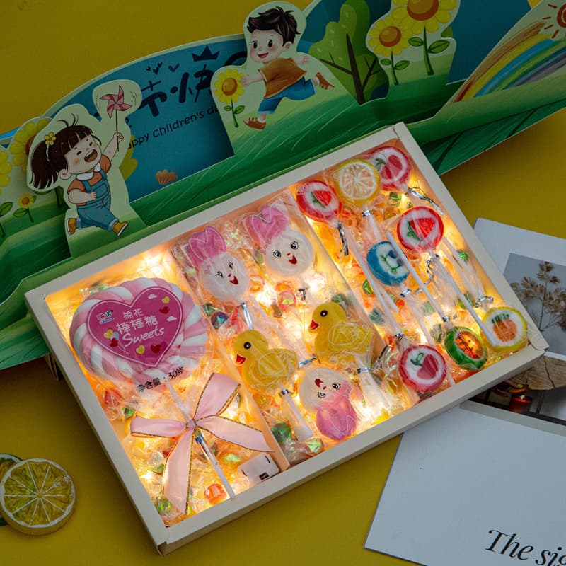 2025 New Children's Day Gift for Girls 12 Years Old Elementary School Students Creative and Practical Gift Snack Candy Gift Box