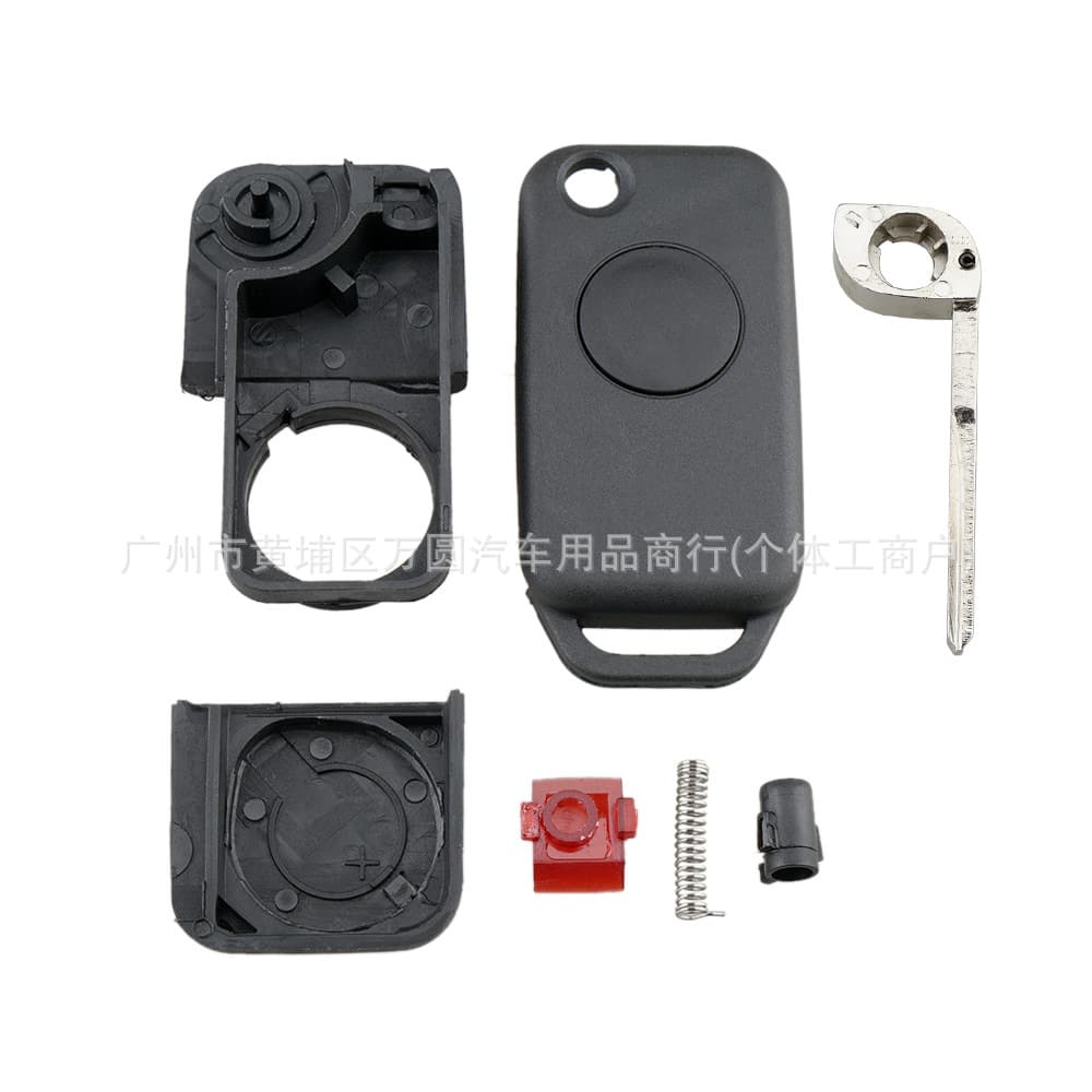 Folding Car Key Shell Remote Control Housing for Mercedes-Benz 1-Button 2-Button 3-Button 3+1-Button Blank Key