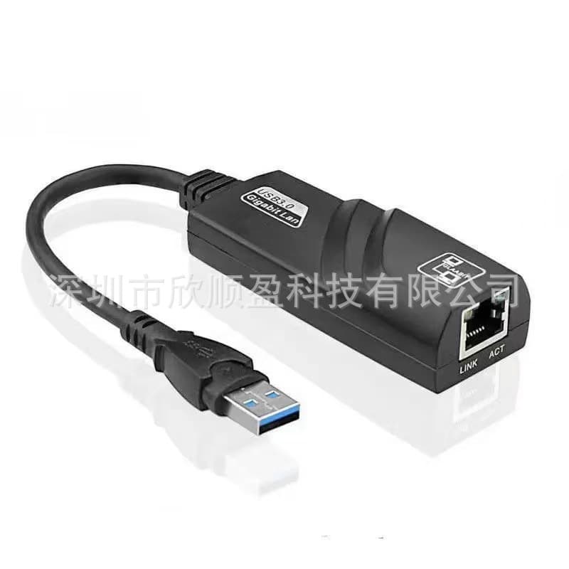 USB 3.0 Gigabit Ethernet Adapter, Driver-Free Type-C to RJ45 Network Converter, External USB LAN Card
