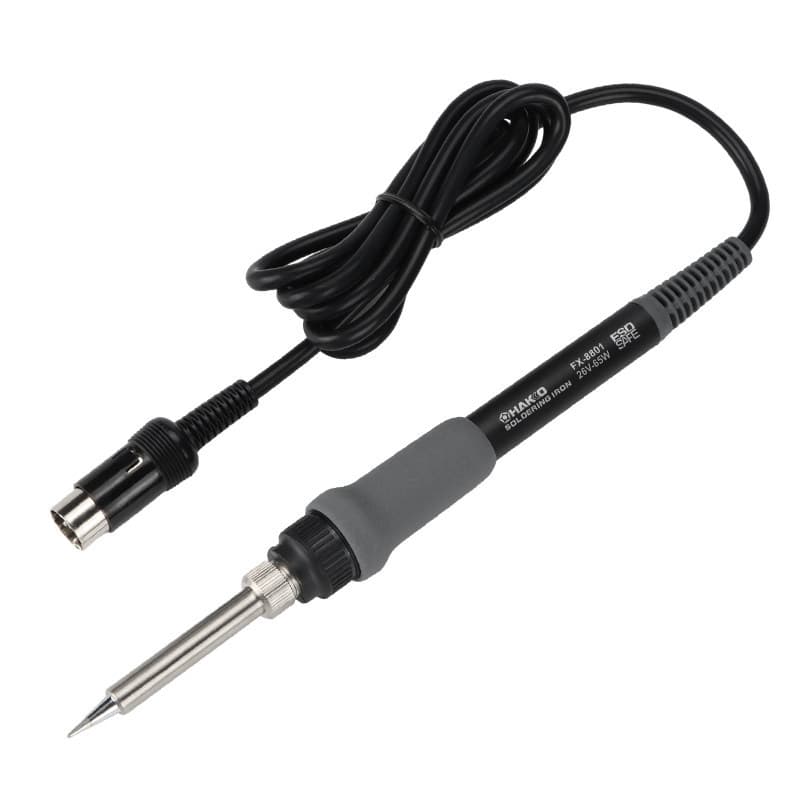 Free shipping genuine HAKKO white light FX8801 soldering iron handle FX888D soldering station handle 6-pin plug constant temperature soldering handle