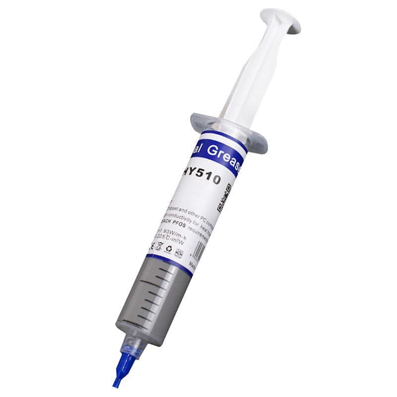 Thermal silicone grease CPU graphics card chassis paste contains silver gray thermal conductive large syringe type 30g thermal silica gel