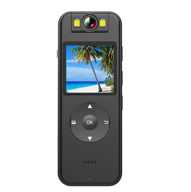 Outdoor 4K Panoramic DV Action Camera Smart Wireless Audio Infrared Camera Night Vision HD Body Camera